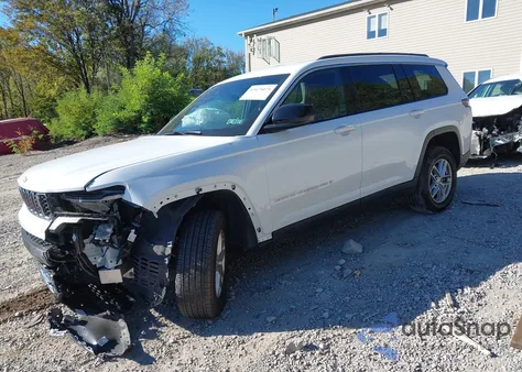 2025 Jeep Grand Cherokee L Laredo 4X4 from USA, damaged, VIN 1C4RJKAG4S8682087